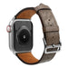 Strap Leather for Apple Watch 38 / 40 / 41 mm band bracelet - dark brown - Smartwatch straps and cases<<<HurtelXML