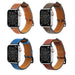 Strap Leather for Apple Watch 38 / 40 / 41 mm band bracelet - red - Smartwatch straps and cases<<<HurtelXML