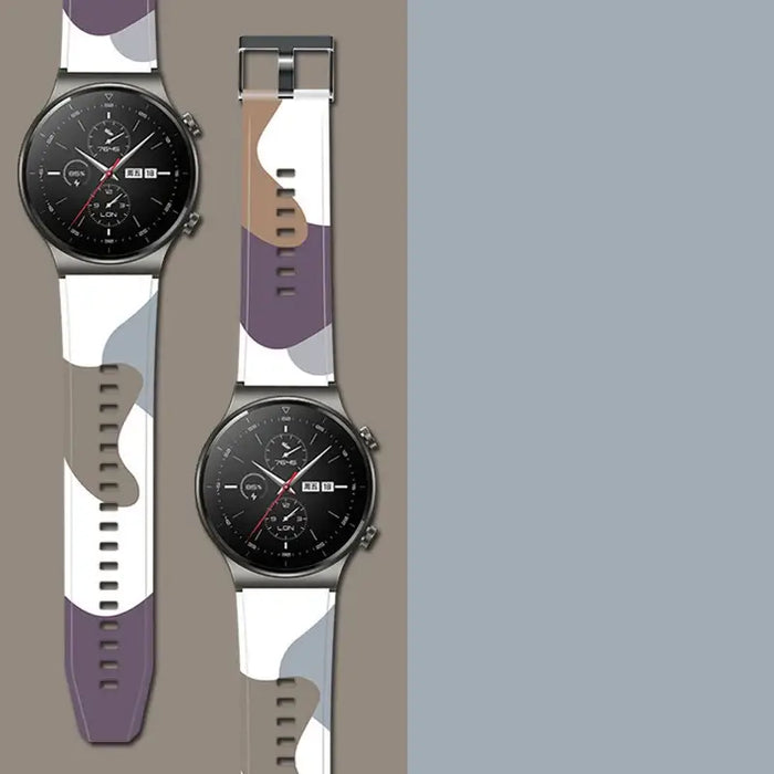 Strap Moro band for Huawei Watch GT2 Pro silicone strap watch bracelet pattern 10 - Smartwatch straps