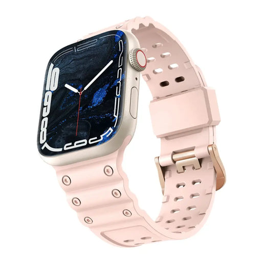 Strap Triple Protection Apple Watch SE strap 9 8 7 6 5 4 3 2 1 (41 40 38 mm) band bracelet pink - Cell phone cases