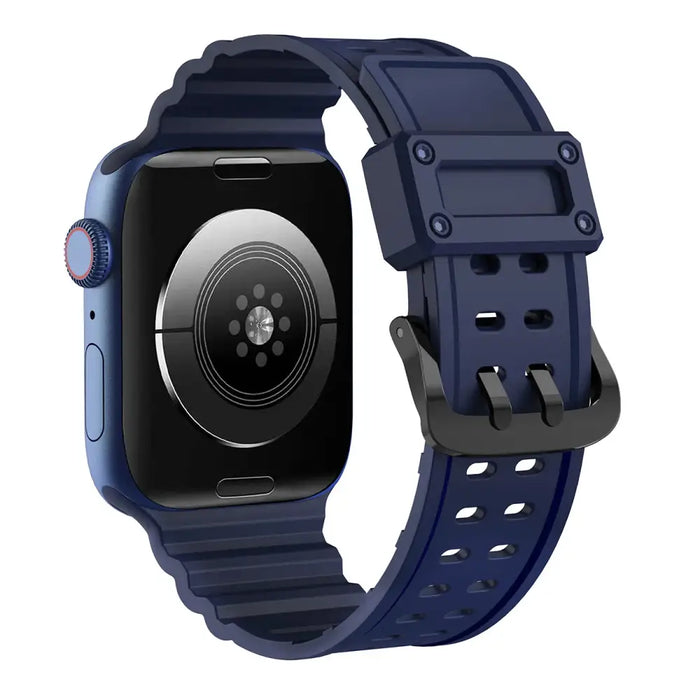 Strap Triple Protection for Apple Watch 38 / 40 / 41 mm band bracelet - navy blue - Smartwatch straps