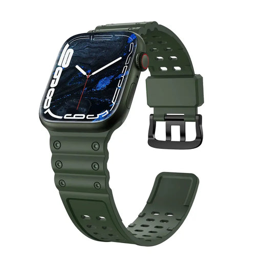 Strap Triple Protection for Apple Watch 38 / 40 / 41 mm band bracelet - green - Smartwatch straps and cases<<<HurtelXML