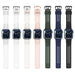 Strap Triple Protection for Apple Watch 38 / 40 / 41 mm band bracelet - transparent - Smartwatch straps