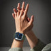 Strap Triple Protection for Apple Watch 38 / 40 / 41 mm band bracelet - navy blue - Smartwatch straps