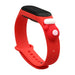 Strap Xmas for Xiaomi Mi Band 3 / 4 Christmas Silicone Strap Bracelet with Glove - Red - Smartwatch straps