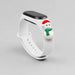 Strap Xmas for Xiaomi Mi Band 3 / 4 Christmas Silicone Strap Bracelet with Snowman - White - Smartwatch straps