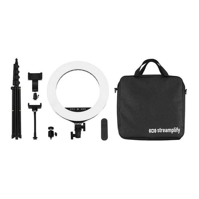 Lighting for streaming Streamplify Light 14, Black