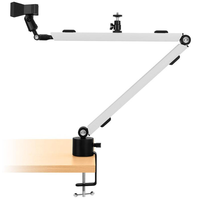 Streamplify Mount Arm Microphone Stand, White