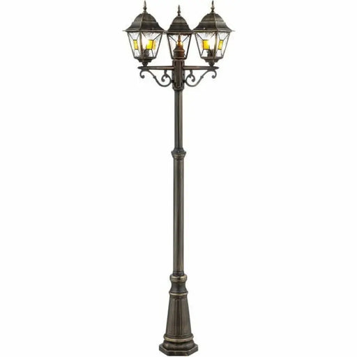 Street lamp Brilliant Black Metal - Декорация и Осветление<<<Дом Градина<<<BigBuy&&&Лампи<<<Декорация и