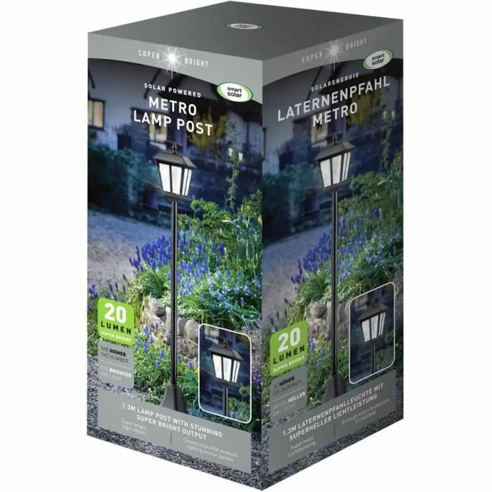 Street lamp Smart Garden Solar Exterior 130 cm 20 Lm - Декорация и Осветление<<<Дом