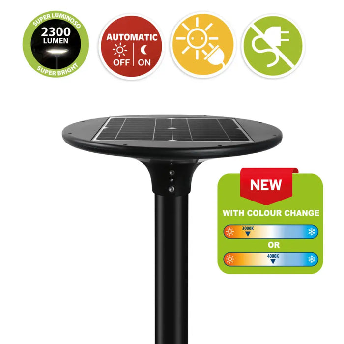 Street lamp Velamp SPIELBERG Polycarbonate 20 W 2300 lm - Декорация и Осветление<<<Дом