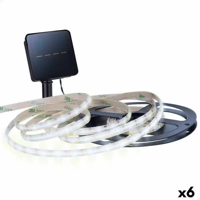 Strip of lights Aktive LED White Garden 3 m (6 Units) - Декорация и Осветление<<<Дом Градина<<<BigBuy&&&LED