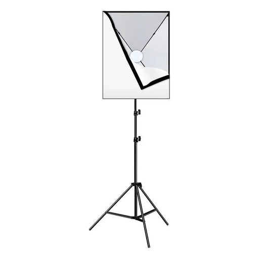 Studio set Puluz LED softbox 50x70cm tripod LED bulb 1 pc PU5070EU - Softboxes<<<Photo studio<<<Photo