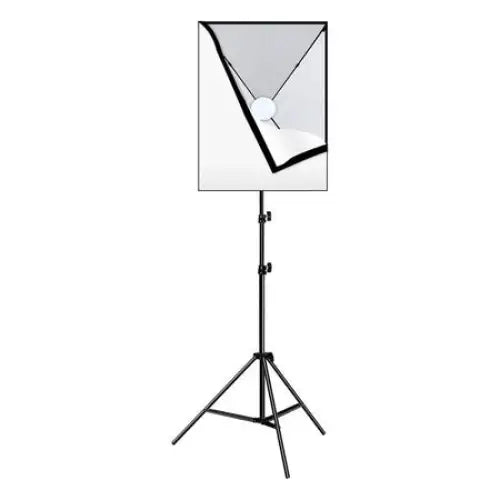 Studio set Puluz LED softbox 50x70cm tripod LED bulb 1 pc PU5070EU - Softboxes<<<Photo studio<<<Photo