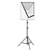 Studio set Puluz LED softbox 50x70cm tripod LED bulb 1 pc PU5070EU - Softboxes<<<Photo studio<<<Photo
