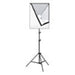 Studio set Puluz LED softbox 50x70cm tripod LED bulb 1 pc PU5070EU - Softboxes<<<Photo studio<<<Photo
