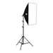 Studio set Puluz LED softbox 50x70cm tripod LED bulb 1 pc PU5070EU - Softboxes<<<Photo studio<<<Photo