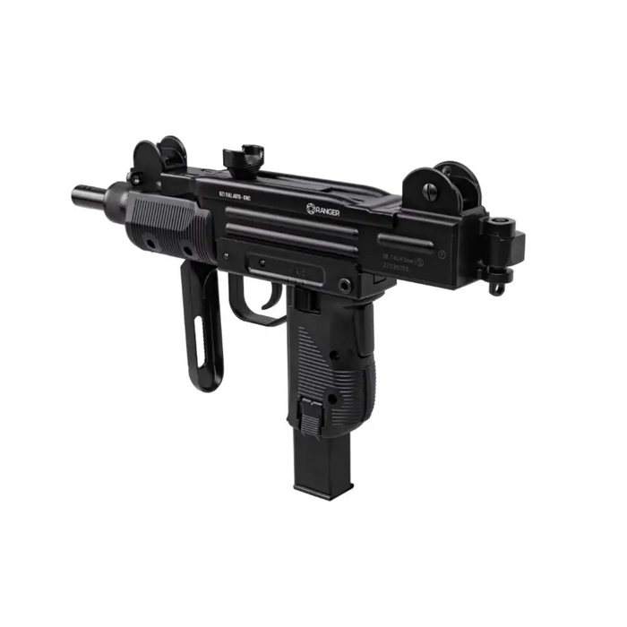 Submachine gun air rifle Ranger UZ1 Full Auto Blowback Kal.4.5 BBS 25-shots Metal KWC - Air
