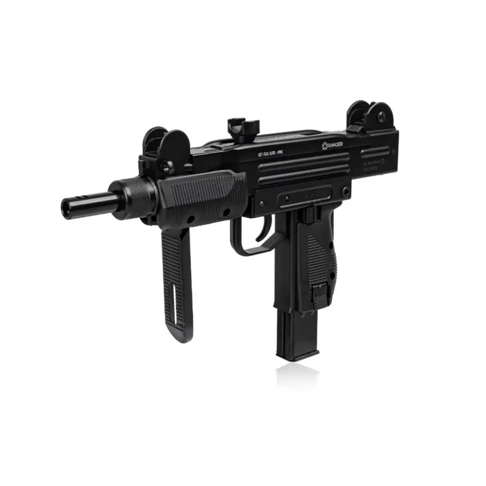 Submachine gun air rifle Ranger UZ1 Full Auto Blowback Kal.4.5 BBS 25-shots Metal KWC - Air