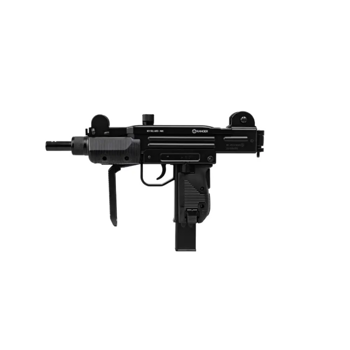 Submachine gun air rifle Ranger UZ1 Full Auto Blowback Kal.4.5 BBS 25-shots Metal KWC - Air