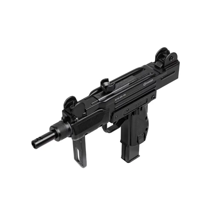 Submachine gun air rifle Ranger UZ1 Full Auto Blowback Kal.4.5 BBS 25-shots Metal KWC - Air