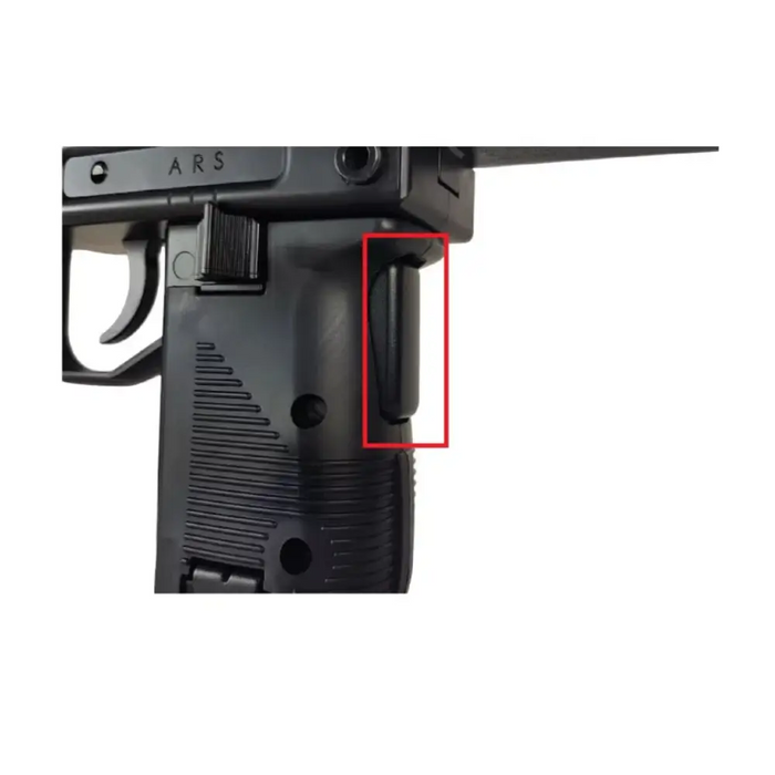 Submachine gun air rifle Ranger UZ1 Full Auto Blowback Kal.4.5 BBS 25-shots Metal KWC - Air