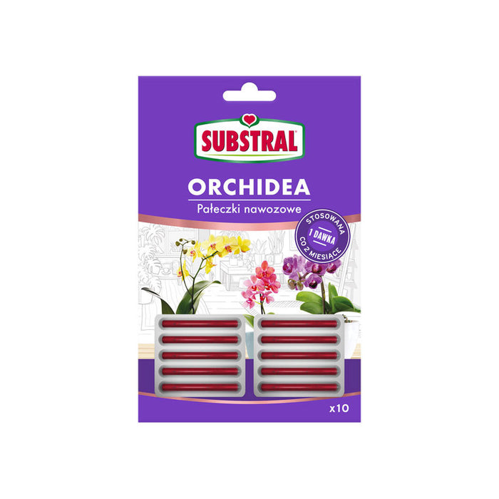 FERTILIZER FOR ORCHID STICKS 10PCS SUBSTRAL