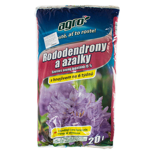 SUBSTRATE FOR AZALEAS AND RHODODENDRONS AGRO 20L AGRO - Почви<<<Торове почви и тревни смески<<<Градина<<<Praktiker