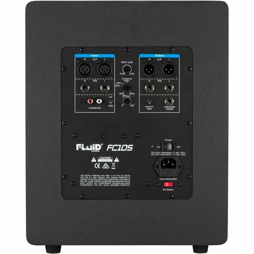 Subwoofer FLUID AUDIO FC10S - Говорители<<<Електроника Звук<<<Компютри| Електроника<<<BigBuy&&&SpeakersNGL-GLO<<<Sound