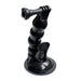 Suction Cup Holder for GoPro DJI Insta360 SJCam Eken + Smartphone Adapter - Black - Sport products<<<HurtelXML
