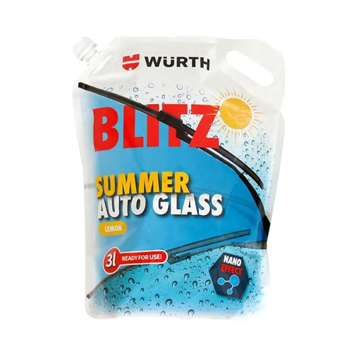SUMMER FLUID FOR WIPERS 3L WURTH - Лятна течност за чистачки<<<Сезонни авто продукти<<<Авто и вело<<<Praktiker