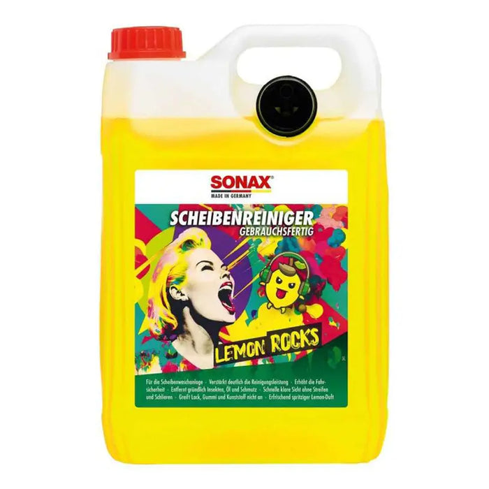 SUMMER WASHER FLUID 5L SONAX LEMON ROCKS - Лятна течност за чистачки<<<Сезонни авто продукти<<<Авто и вело<<<Praktiker
