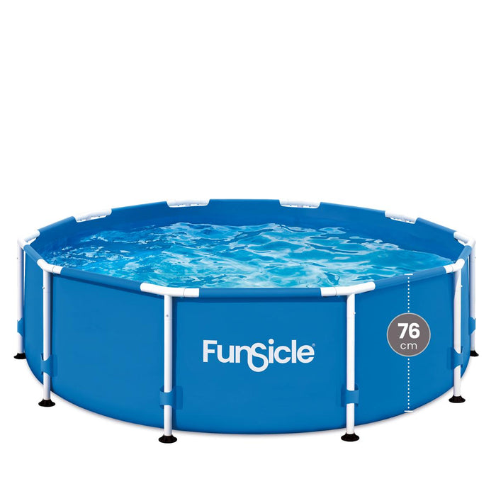 POOL 3.05M/76CM METAL FRAME