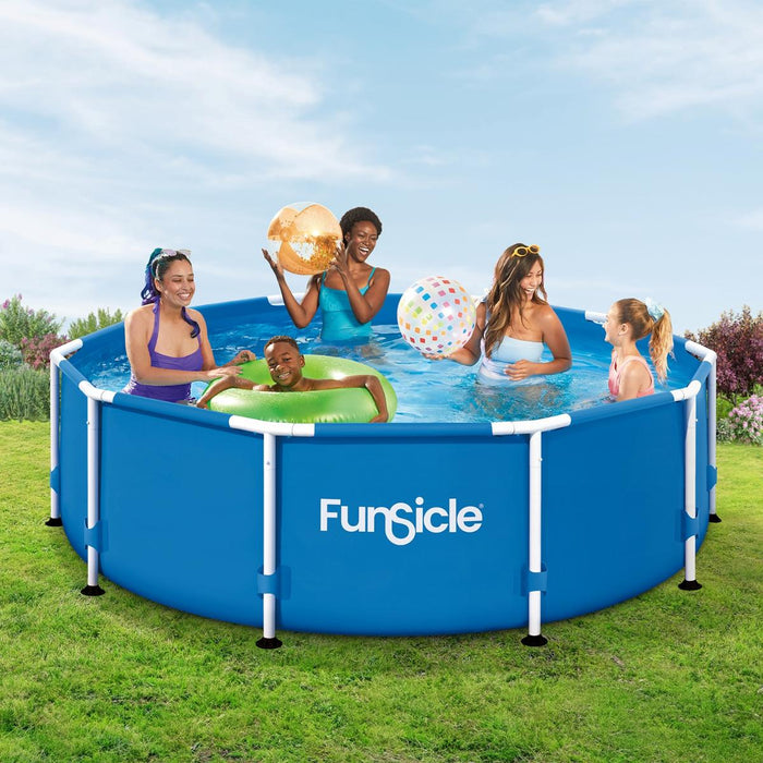 POOL 3.05M/76CM METAL FRAME