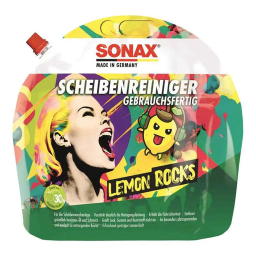 SUMMER WIPER FLUID 3L SONAX LEMON ROCKS - Лятна течност за чистачки<<<Сезонни авто продукти<<<Авто и вело<<<Praktiker