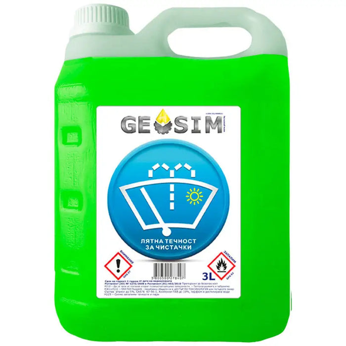 SUMMER WIPER FLUID READY 3L GEOSIM - Лятна течност за чистачки<<<Сезонни авто продукти<<<Авто и вело<<<Praktiker