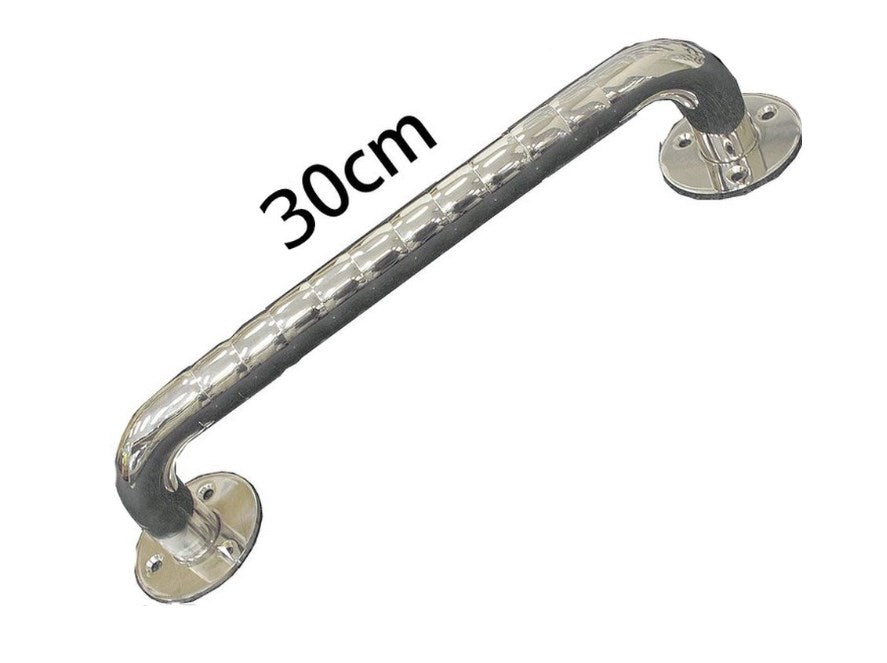Stainless steel corrugated bathroom handrail 30 cm