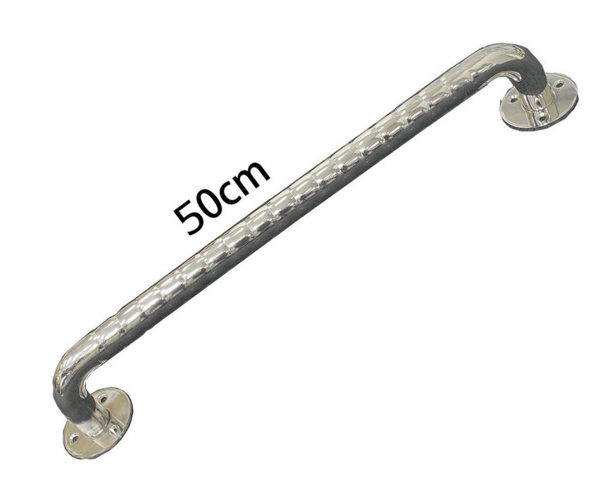 Stainless steel corrugated bathroom handrail 50 cm