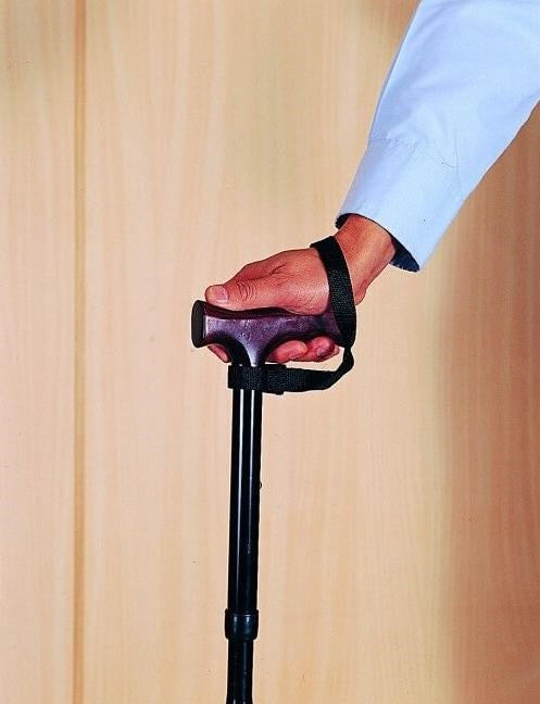 Strap for a walking stick