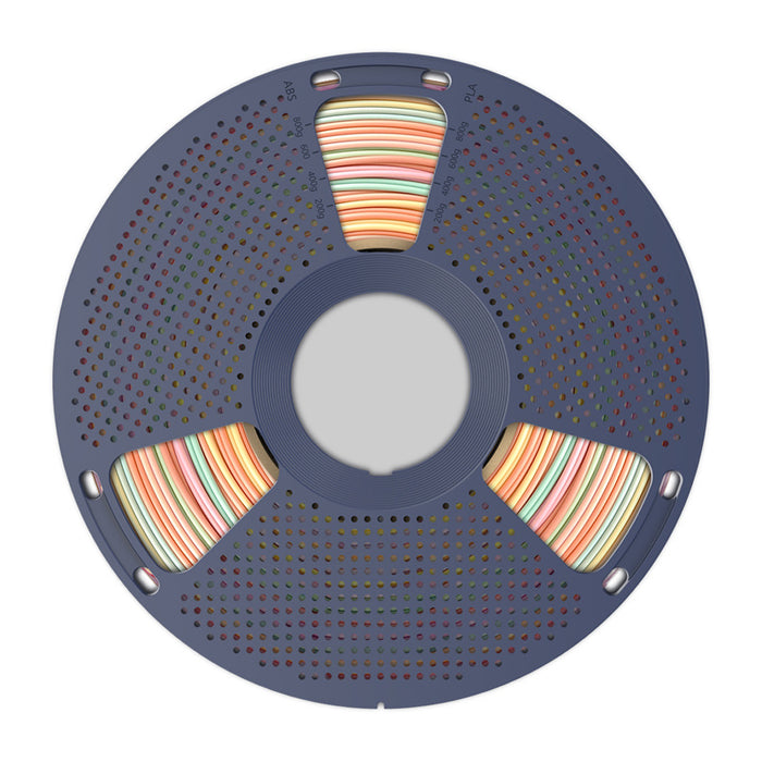 Sunlu PLA+ Silk Filament (Rainbow) 05
