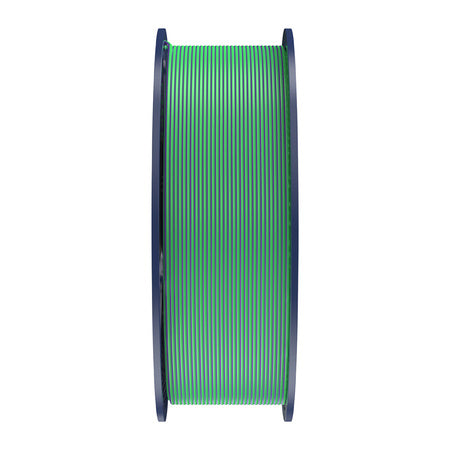 Sunlu PLA+ Silk Dual Color Filament (green and purple)