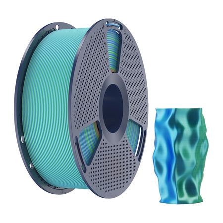 Sunlu PLA+ Silk Dual Color Filament (blue-green)