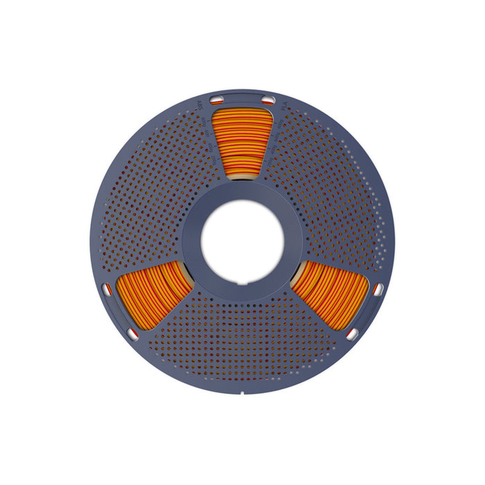 Sunlu PLA+ Silk Tri-Color Filament (red, yellow, and green)