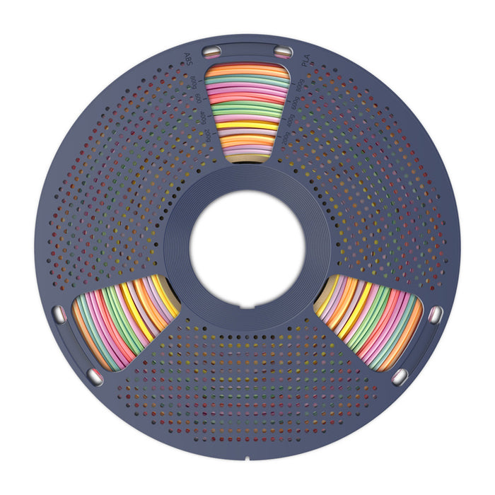 Sunlu PLA+ Silk Filament (Rainbow 01)