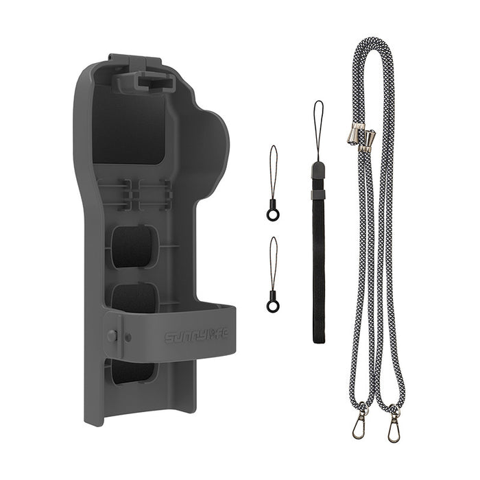Sunnylife protective case with strap and lanyard for Osmo Pocket 3 (gray)