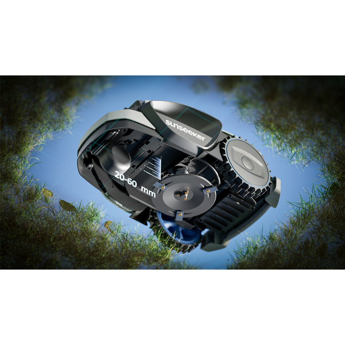 BATTERY ROBOT MOWER SUNSEEKER V3 20 V, 2.50 Ah, MOWING WIDTH 18.00 cm, 600 m²