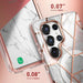 Supcase Cosmo Mag Case for Samsung Galaxy S25 Ultra - Marble Pink - Cell phone cases and covers<<<HurtelXML