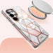 Supcase Cosmo Mag Case for Samsung Galaxy S25 Ultra - Marble Pink - Cell phone cases and covers<<<HurtelXML