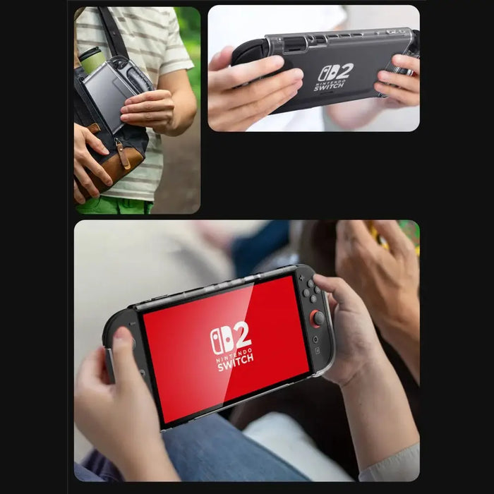 Supcase Crystal Case for Nintendo Switch 2 - Transparent - Cell phone cases and covers<<<HurtelXML