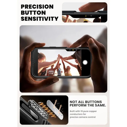 Supcase IBLSN Ares Flip Mag MagSafe Case for iPhone 17 Pro Max - Black - Cell phone cases and covers<<<HurtelXML